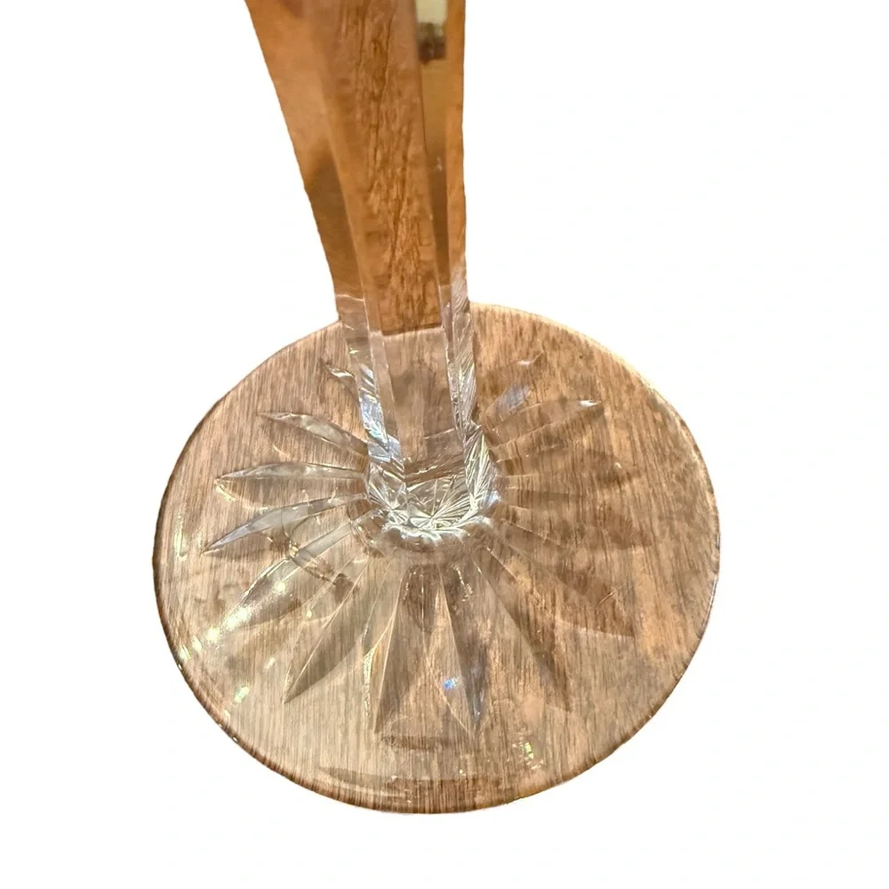 Waterford Crystal Bud Vase – 7” Cut Glass Trumpet Style